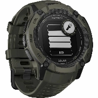 Умные часы Garmin Instinct 2X Solar Moss 0100280505	