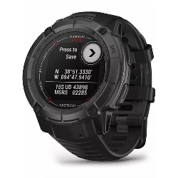 Умные часы Garmin Instinct 2X Solar Tactical  0100280503	, Black, черный