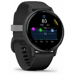 Умные часы Garmin Vivoactive 5 Slate  0100286210	, Black, черный