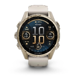 Умные часы Garmin Fenix 8, Amoled Sapphire, 43 мм, 0100290311, Soft Gold