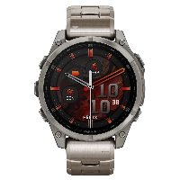 Умные часы Garmin Fenix 8, Amoled Sapphire, 47 мм, 0100290440, Titanium Graphite