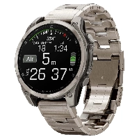 Умные часы Garmin Fenix 8, Amoled Sapphire, 47 мм, 0100290440, Titanium Graphite