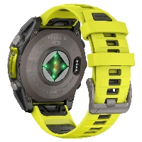 Умные часы Garmin Fenix 8, Solar Sapphire Titanium, 47 мм, 0100290621, Yellow