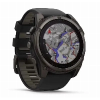 Умные часы Garmin Fenix 8, Solar Sapphire Titanium, 51 мм, 0100290621, Carbon Gray