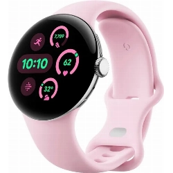 Смарт-часы Google Pixel Watch 3 41 мм, Wi-Fi, Polished Silver/Rose