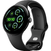 Смарт-часы Google Pixel Watch 3 45 мм, Wi-Fi,Matte Black/Obsidian