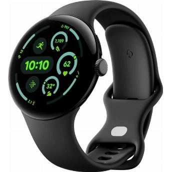 Смарт-часы Google Pixel Watch 3 45 мм, Wi-Fi,Matte Black/Obsidian