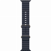 Apple Watch Ultra 2 49mm Titanium Case Navy Ocean Band, Natural