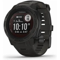 Умные часы Garmin Instinct Solar 0100229300, Black, черный