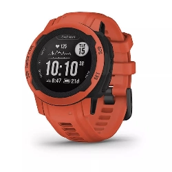 Умные часы Garmin Instinct 2s Solar 0100256306, Red, красный