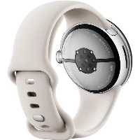 Смарт-часы Google Pixel Watch 3 41 мм, Wi-Fi, Polished Silver/Porcelain