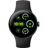 Смарт-часы Google Pixel Watch 3 41 мм, Wi-Fi, Matte Black/Obsidian