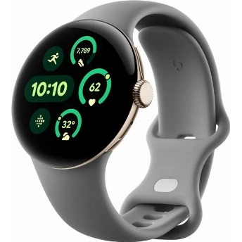 Смарт-часы Google Pixel Watch 3 41 мм, Wi-Fi, Champagne Gold/Hazel