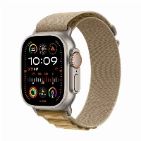 Apple Watch Ultra 2 49mm Titanium Case Alpine Loop, Natural/Tan, размер L