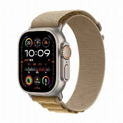 Apple Watch Ultra 2 49mm Titanium Case Alpine Loop, Natural/Tan, размер L