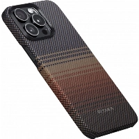 Чехол Pitaka Fusion Weaving MagEZ 5 для iPhone 15 Pro - Sunset