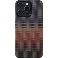 Чехол Pitaka Fusion Weaving MagEZ 5 для iPhone 15 Pro - Sunset