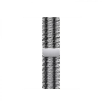 Apple Watch Series 8 41mm Stainless Steel Case with Milanese Loop, серебристая петля