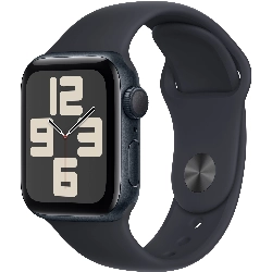 Apple Watch SE 2023 40mm Aluminum Case with Sport Band, , размер M/L, Midnight, тёмная ночь