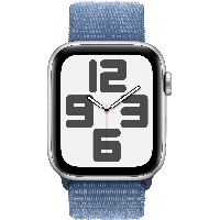 Apple Watch SE 2023 40mm Aluminum Case with Sport Loop, Blue, синий