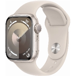 Apple Watch Series 9 45mm Aluminum Case with Sport Band, , размер M/L, Starlight, "сияющая звезда"