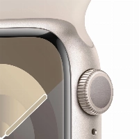 Apple Watch Series 9 41mm Aluminum Case with Sport Band, , размер M/L, Starlight, "сияющая звезда"