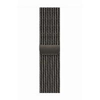 Apple Watch Series 9 41mm Aluminum Case with Milanese Loop, Graphite