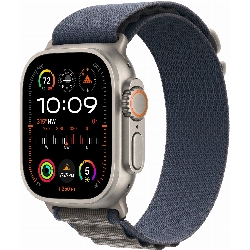 Apple Watch Ultra 2 49mm Titanium Case Alpine Loop, размер S, Blue, синий