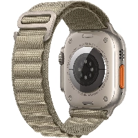 Apple Watch Ultra 2 49mm Titanium Case Alpine Loop, оливковый, размер L