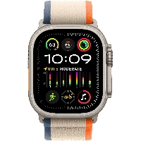 Apple Watch Ultra 2 49mm Titanium Case Trail Loop, /бежевый, размер M/L, Orange, оранжевый