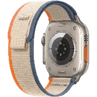 Apple Watch Ultra 2 49mm Titanium Case Trail Loop, /бежевый, размер S/M, Orange, оранжевый