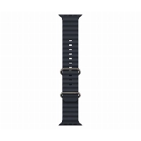 Apple Watch Ultra 49mm Titanium Case with Ocean Band, Midnight, тёмная ночь