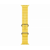 Apple Watch Ultra 49mm Titanium Case with Ocean Band, Yellow, желтый