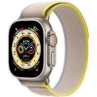 Apple Watch Ultra 49mm Titanium Case with Trail Loop, /бежевый, размер M/L, Yellow, желтый