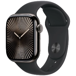 Apple Watch Series 10 42 мм, M/L 140-245 мм, Titanium Case GPS+Cellular, Black