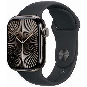 Apple Watch Series 10 46 мм, M/L 140-245 мм, Titanium Case GPS+Cellular, Black