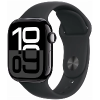 Apple Watch Series 10 42 мм, S/M 130-200 мм, Aluminium Case GPS, Jet Black