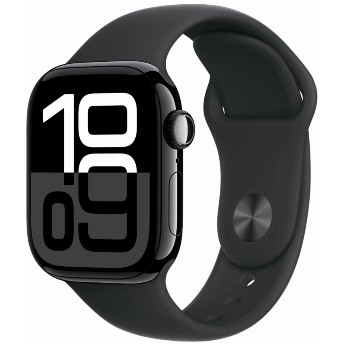 Apple Watch Series 10 42 мм, S/M 130-200 мм, Aluminium Case GPS, Jet Black