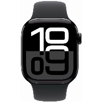 Apple Watch Series 10 42 мм, S/M 130-200 мм, Aluminium Case GPS, Jet Black