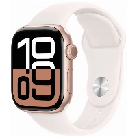 Apple Watch Series 10 46 мм, M/L 140-245 мм, Aluminium Case GPS, Rose Gold