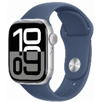 Apple Watch Series 10 42 мм, M/L 140-245 мм, Aluminium Case GPS, Silver