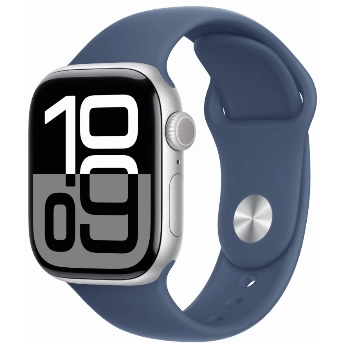 Apple Watch Series 10 42 мм, M/L 140-245 мм, Aluminium Case GPS, Silver