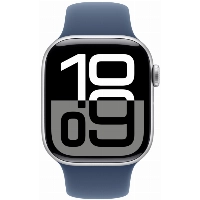 Apple Watch Series 10 46 мм, M/L 140-245 мм, Aluminium Case GPS, Silver