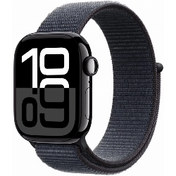 Apple Watch Series 10 42 мм, Aluminium Case GPS, Sport Loop, Black