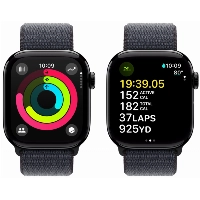 Apple Watch Series 10 42 мм, Aluminium Case GPS, Sport Loop, Black