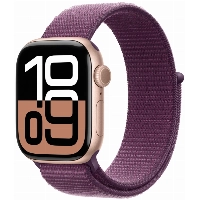 Apple Watch Series 10 42 мм, Aluminium Case GPS, Sport Loop, Rose Gold