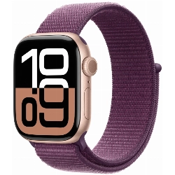 Apple Watch Series 10 42 мм, Aluminium Case GPS, Sport Loop, Rose Gold