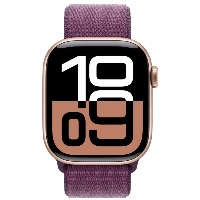 Apple Watch Series 10 42 мм, Aluminium Case GPS, Sport Loop, Rose Gold