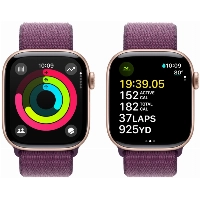 Apple Watch Series 10 42 мм, Aluminium Case GPS, Sport Loop, Rose Gold