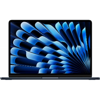 Ноутбук Apple MacBook Air 13" (M3 8C, 8C) Z1G80005W, 24/1024 ГБ, Midnight, тёмная ночь